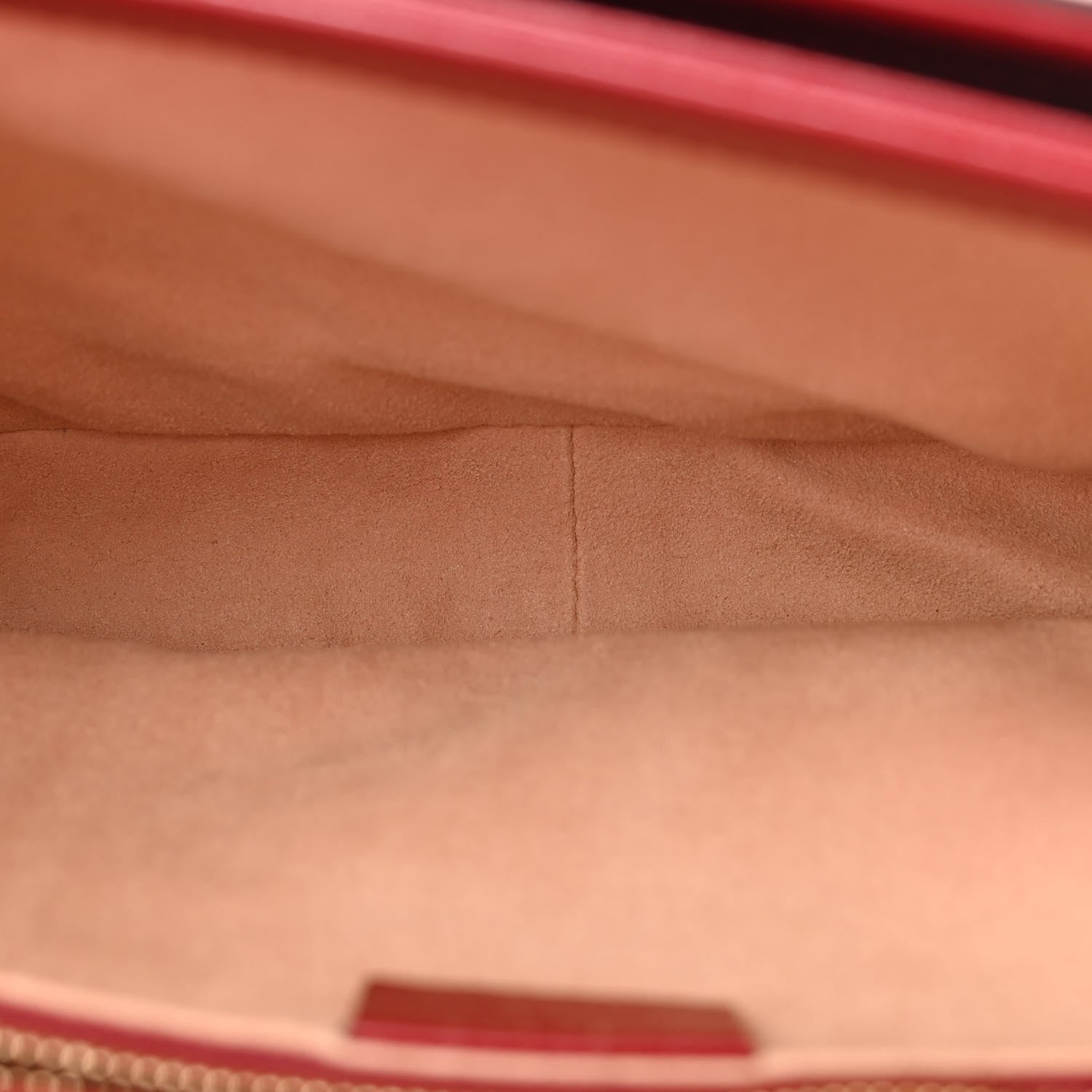 Gucci GG Supreme Monogram Azalea Calfskin Horsebit 1955 Shoulder Bag Beige Ebony New Cherry Red 5 of 14