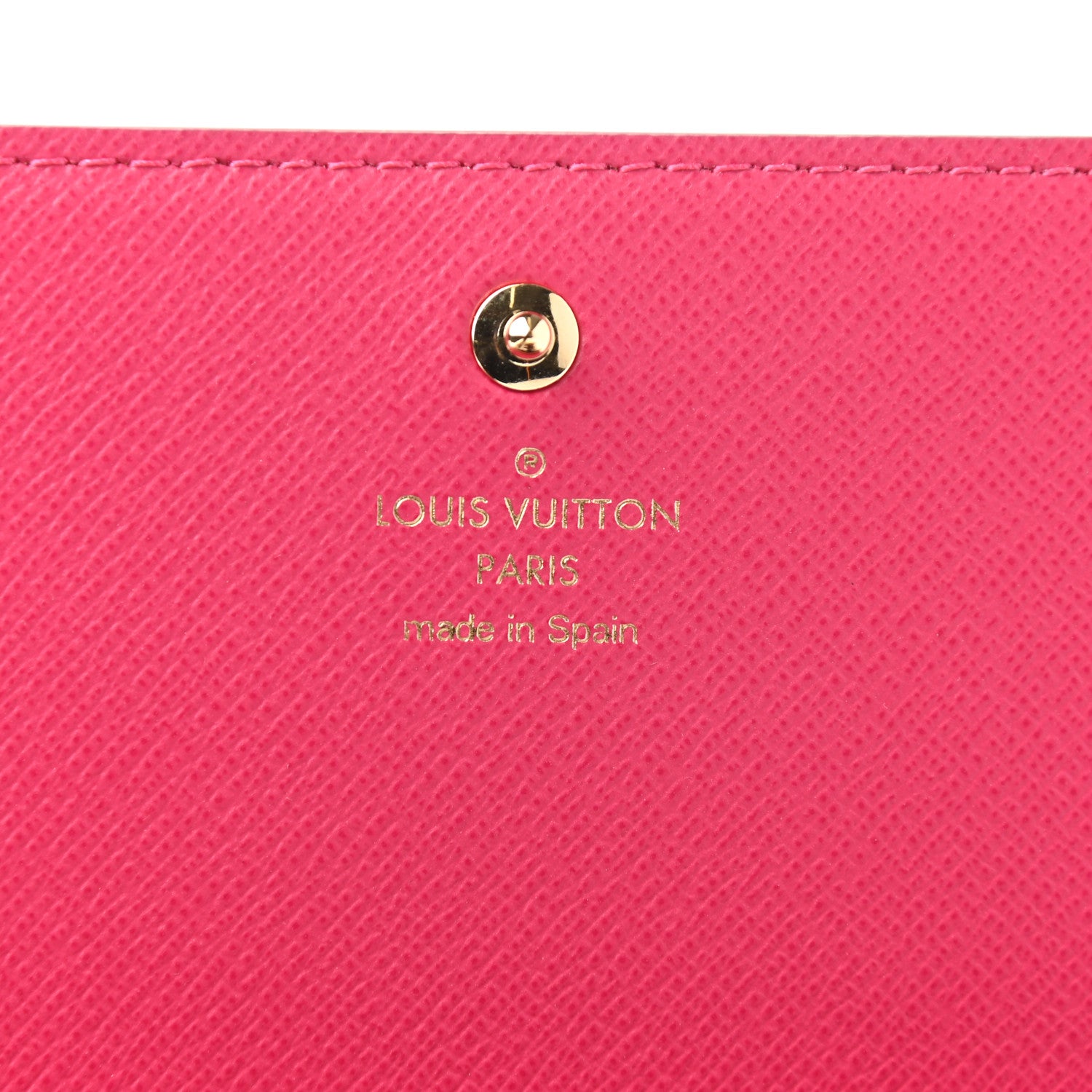 Louis Vuitton Damier Azur 2021 Christmas Animation Hollywood Sarah Wallet Fuchsia 6 of 7