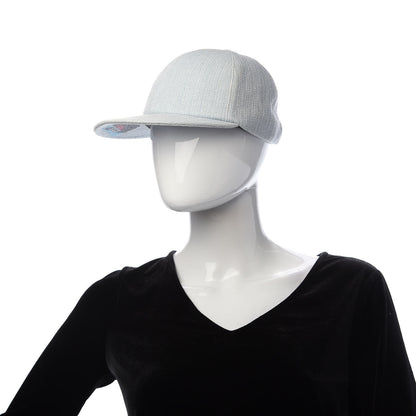 Chanel Cotton Strass Cap Hat Sky Blue 2 of 5