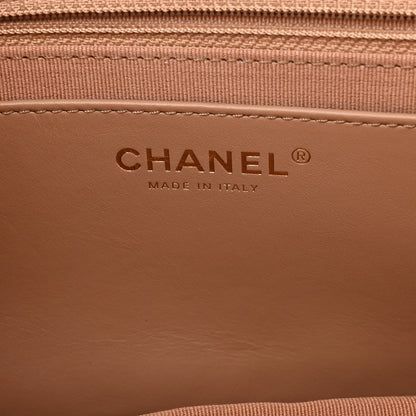 Chanel Lambskin Quilted Medium Pillow Crush Flap Beige 6 of 11