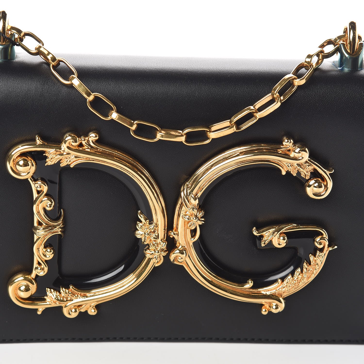 Dolce & Gabbana Nappa DG Girls Shoulder Bag Black 7 of 9