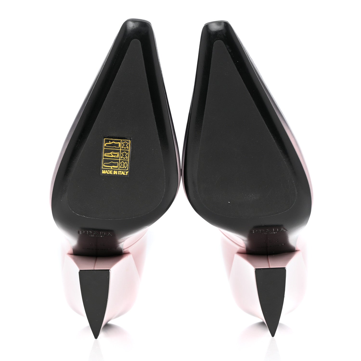 Prada Spazzolato Modellerie Mary Jane 95mm Pumps 39.5 Alabastro 5 of 13
