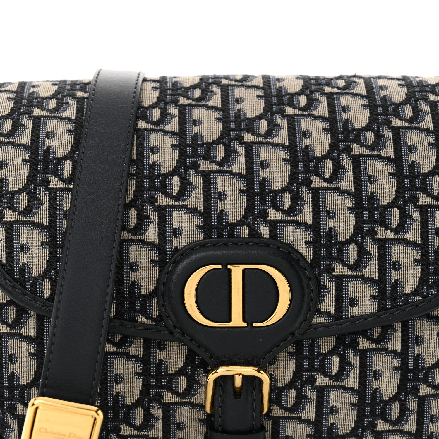 Christian Dior Oblique Medium Bobby Flap Blue 7 of 9