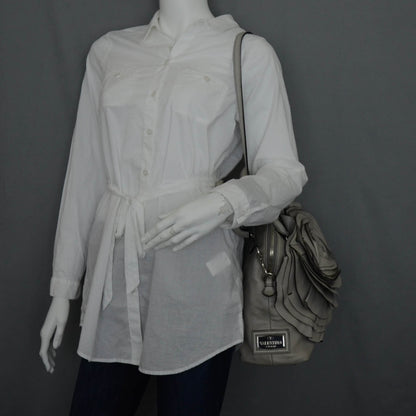 Valentino Garavani Nappa Petale Fango Tote 2 of 10
