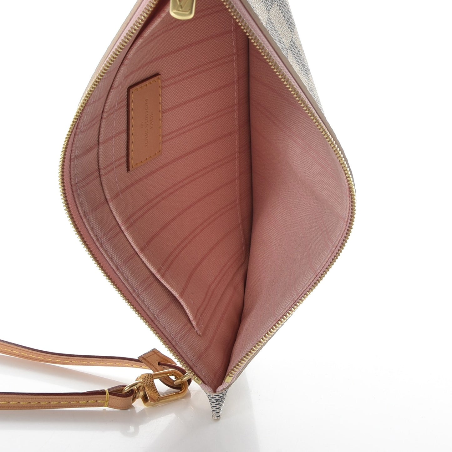 Damier Azur Neverfull MM GM Pochette Rose Ballerine