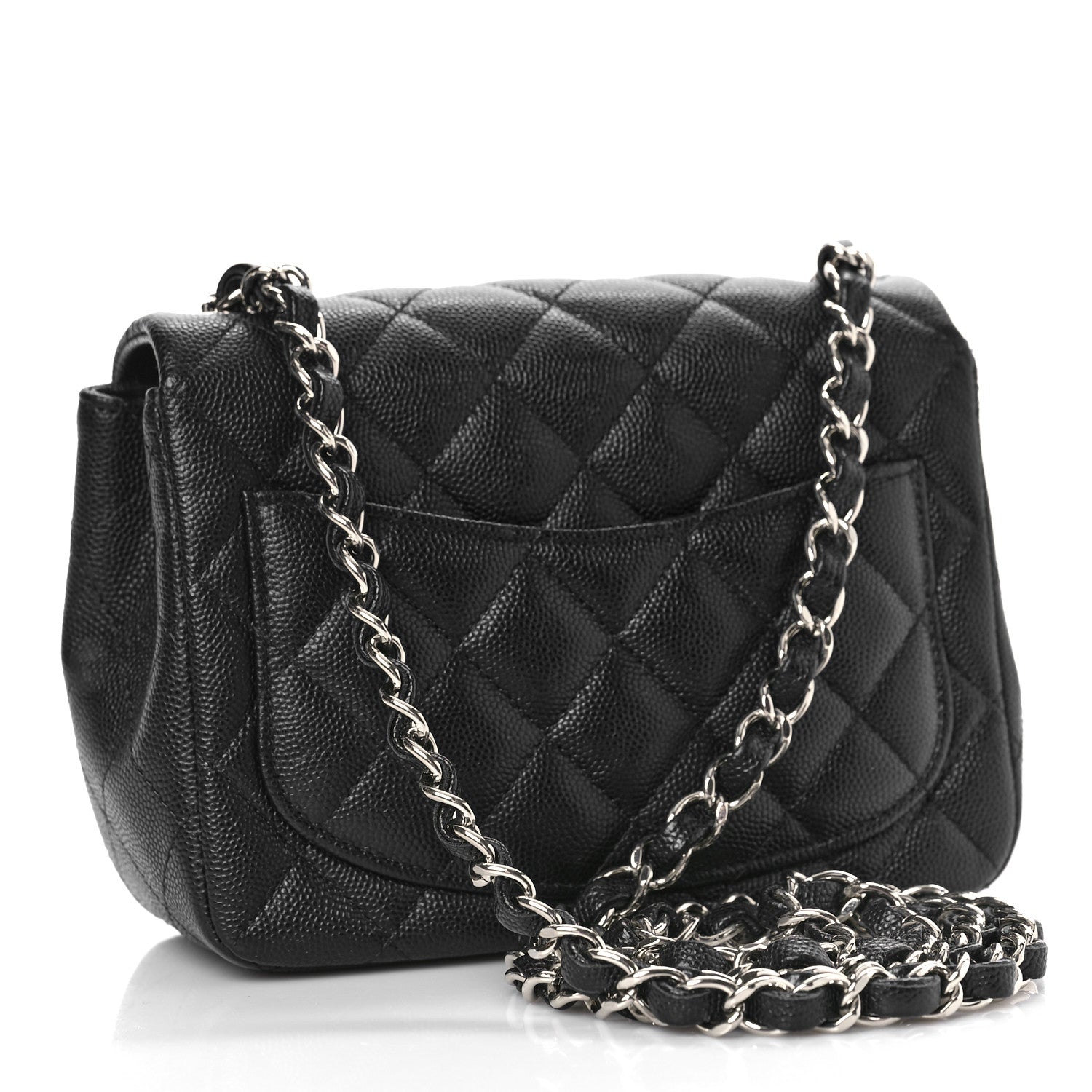 Chanel Caviar Quilted Mini Square Flap Black 2 of 8