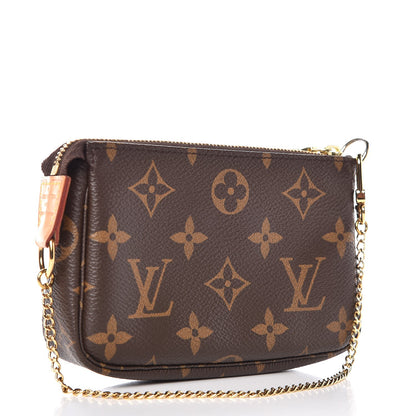 Louis Vuitton Monogram Mini Pochette Accessories 3 of 16