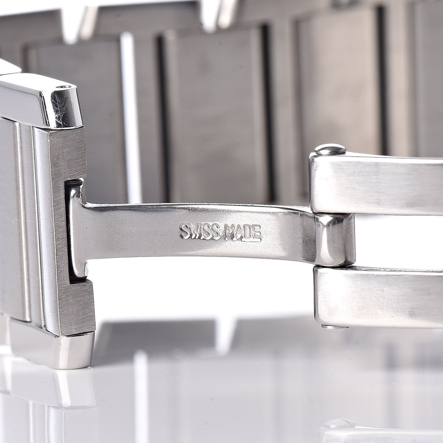 Stainless Steel 25mm Tank Francaise Quartz Watch