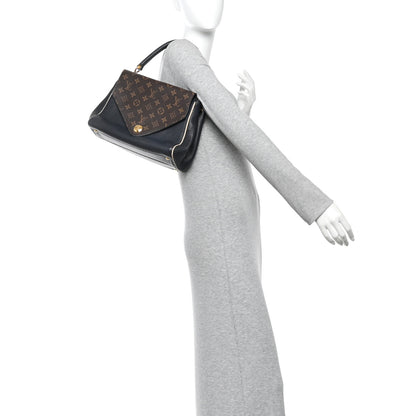 Louis Vuitton Grained Calfskin Monogram Double V Black 2 of 10