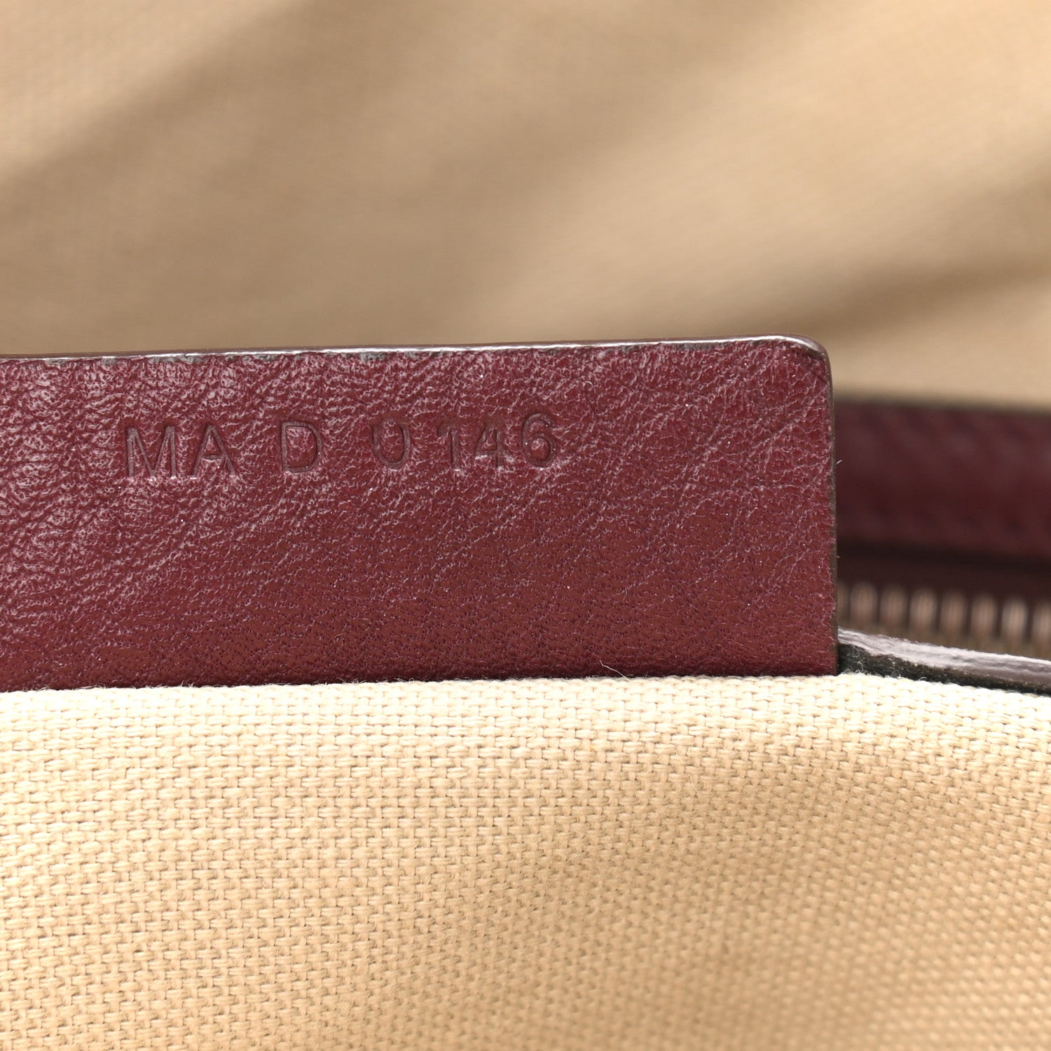 Givenchy Waxy Grained Calfskin Medium Nightingale Oxblood 6 of 16