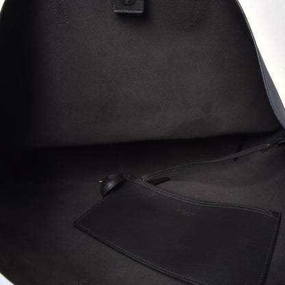 Saint Laurent Calfskin Large Shopping Tote Storm 3 of 4