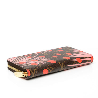 Louis Vuitton Monogram Jungle Dots Zippy Wallet Sugar Pink Poppy 4 of 6