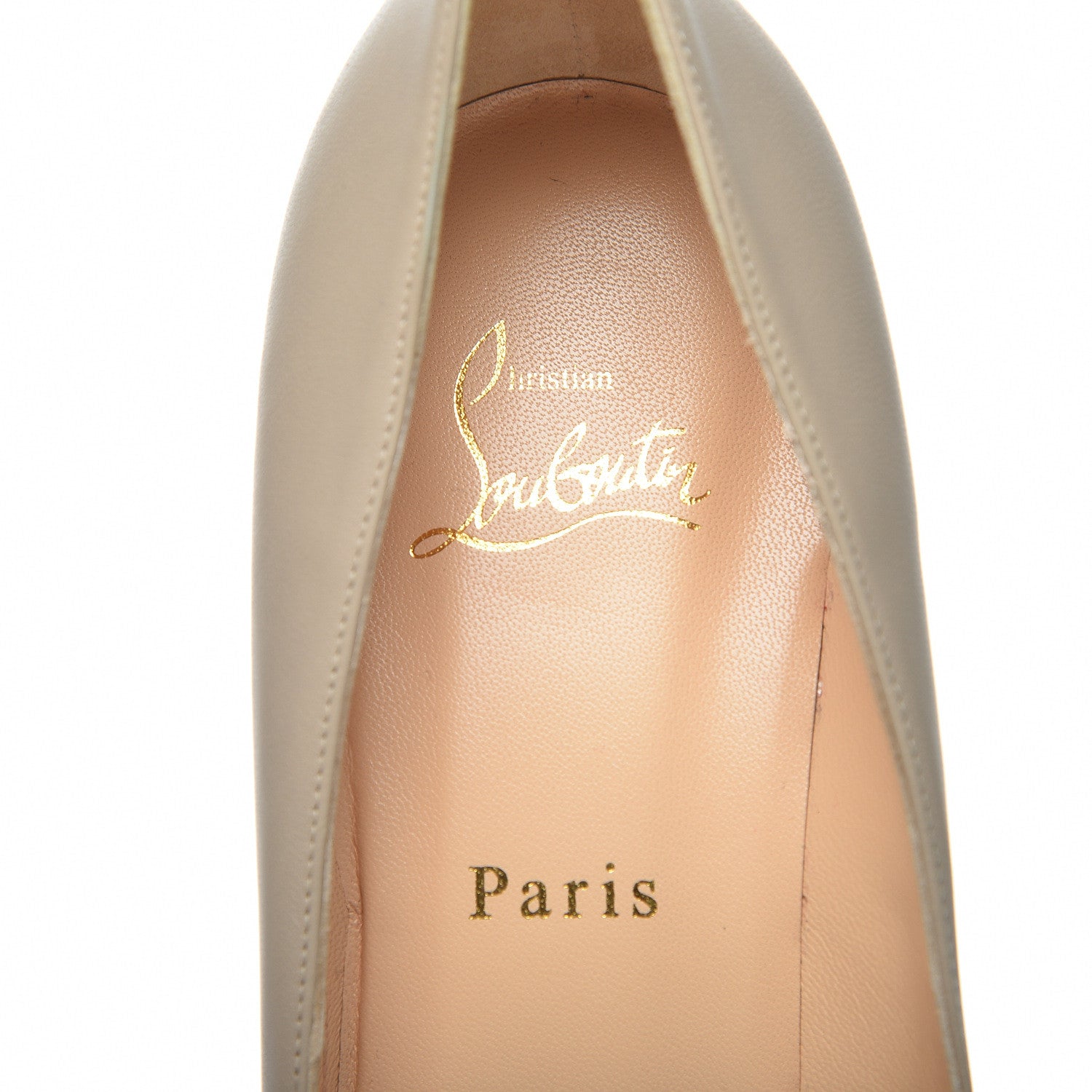 Christian Louboutin Nappa Clare 80 Pumps 41 Taupe 9 of 11