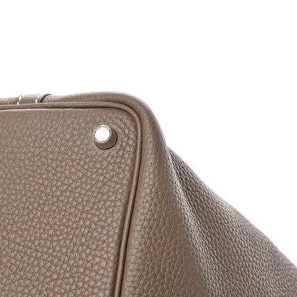 Hermes Taurillon Clemence Picotin Lock 18 PM Etoupe 11 of 12