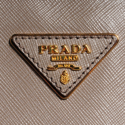 Prada Saffiano Lux Large Tote Argilla 9 of 9