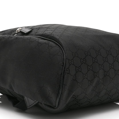 Gucci Nylon Monogram Slim Backpack Black 10 of 11