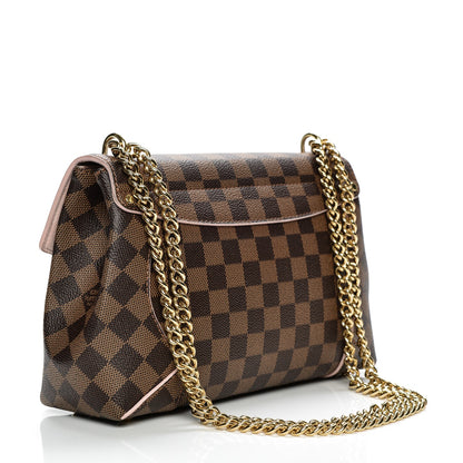 Louis Vuitton Damier Ebene Caissa Clutch Rose Ballerine 3 of 6