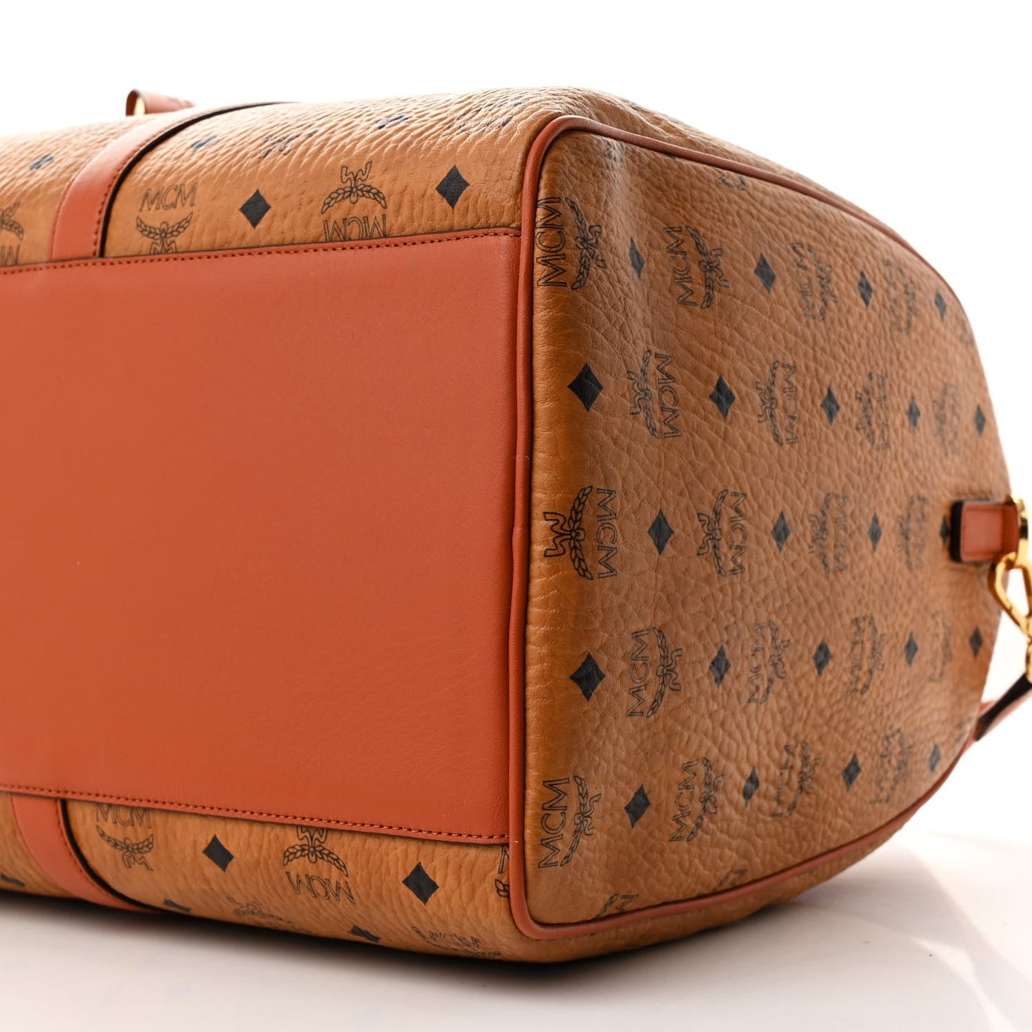 Visetos Large Traveler Weekender Bag Cognac