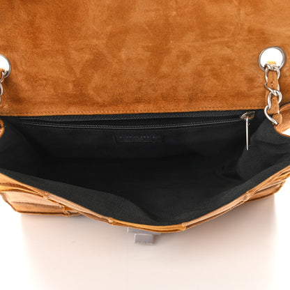 Chanel Suede Chocolate Bar Mademoiselle Flap Multicolor 5 of 12