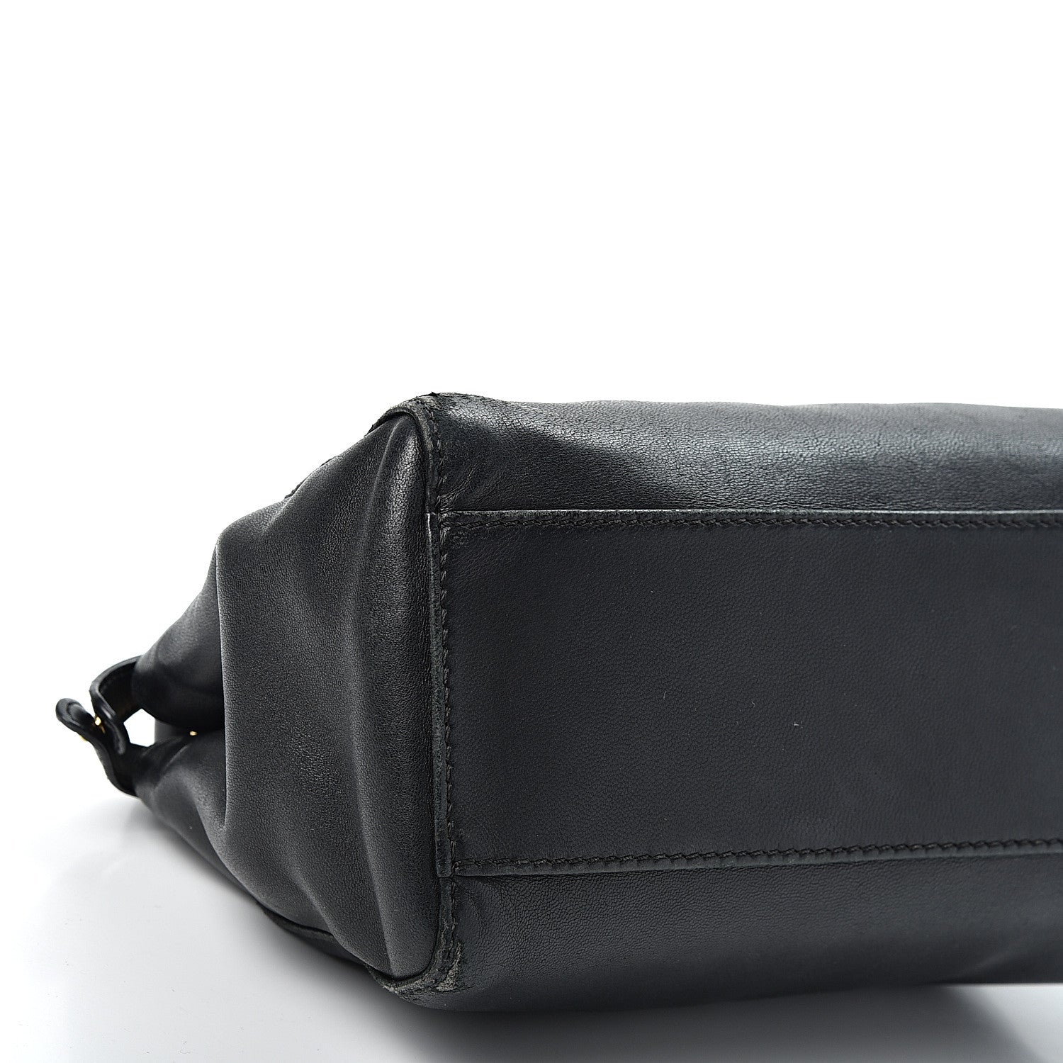Fendi Nappa Mini Peekaboo Iconic Satchel Black 12 of 16
