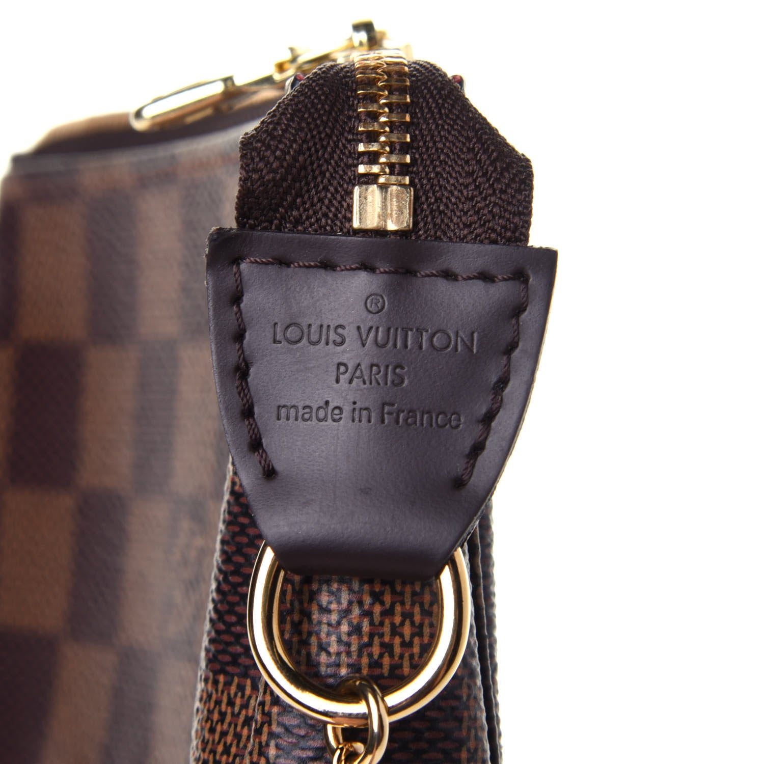 Louis Vuitton Damier Ebene Mini Pochette Accessories 6 of 10
