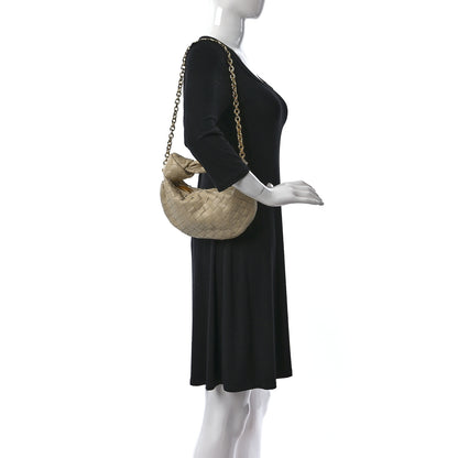 Bottega Veneta Nappa Intrecciato Mini Chain Jodie Porridge 2 of 8