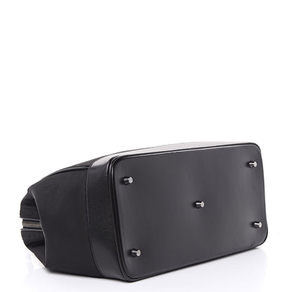 Prada Tessuto Nylon Soft Calf Bowler Black 4 of 13