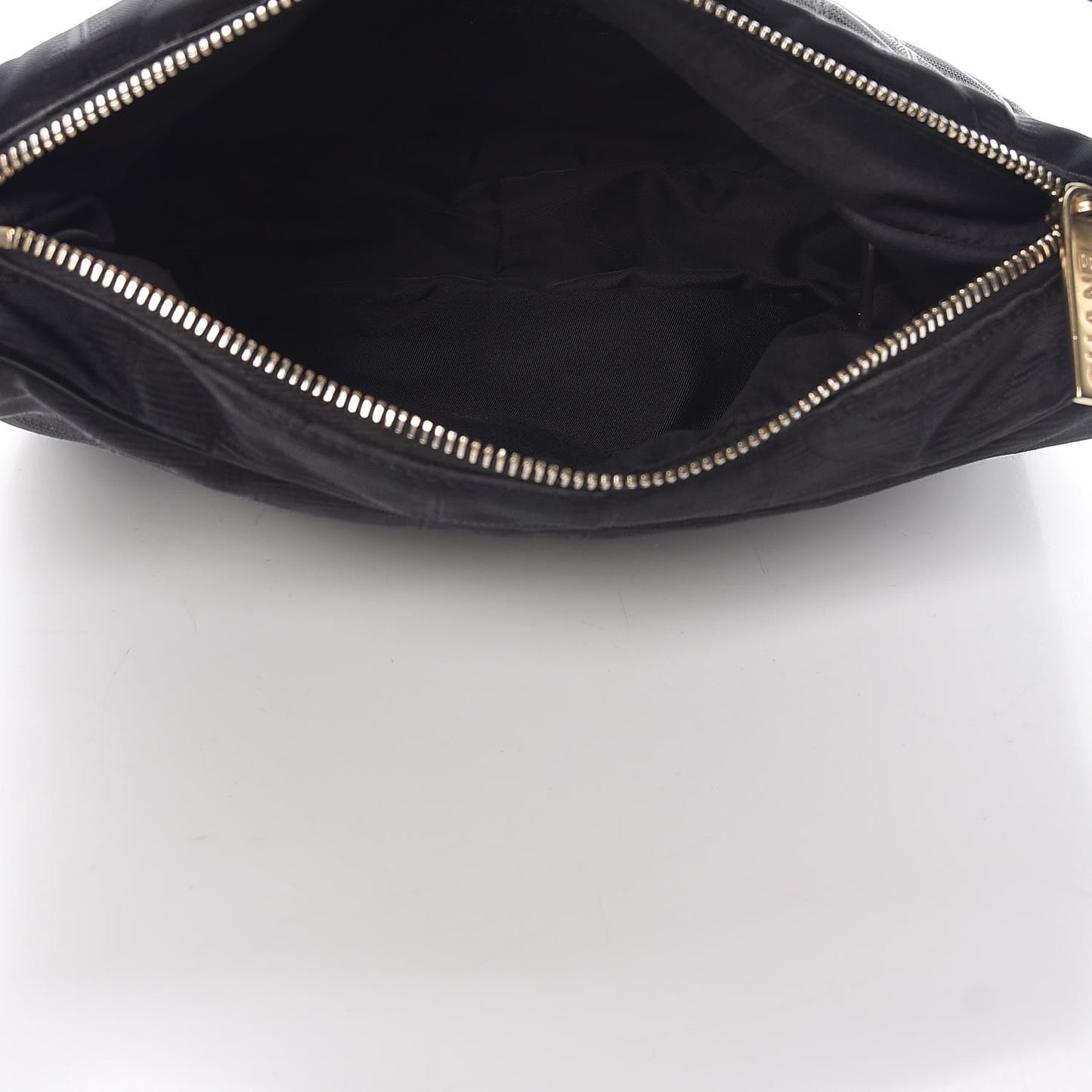 Nylon Travel Hobo Black