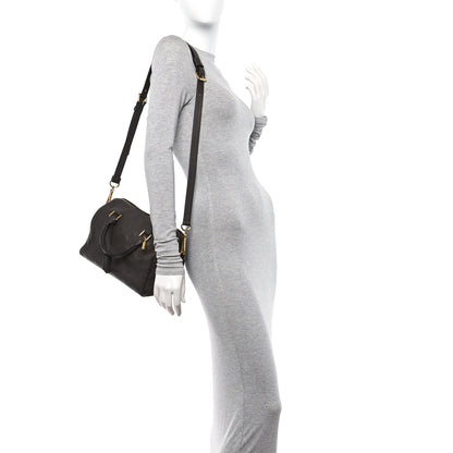 Louis Vuitton Empreinte Speedy Bandouliere 25 Chocolate 2 of 10