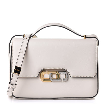 Marc Jacobs Textured Calfskin The J Link Shoulder Bag Ivory 1 of 11
