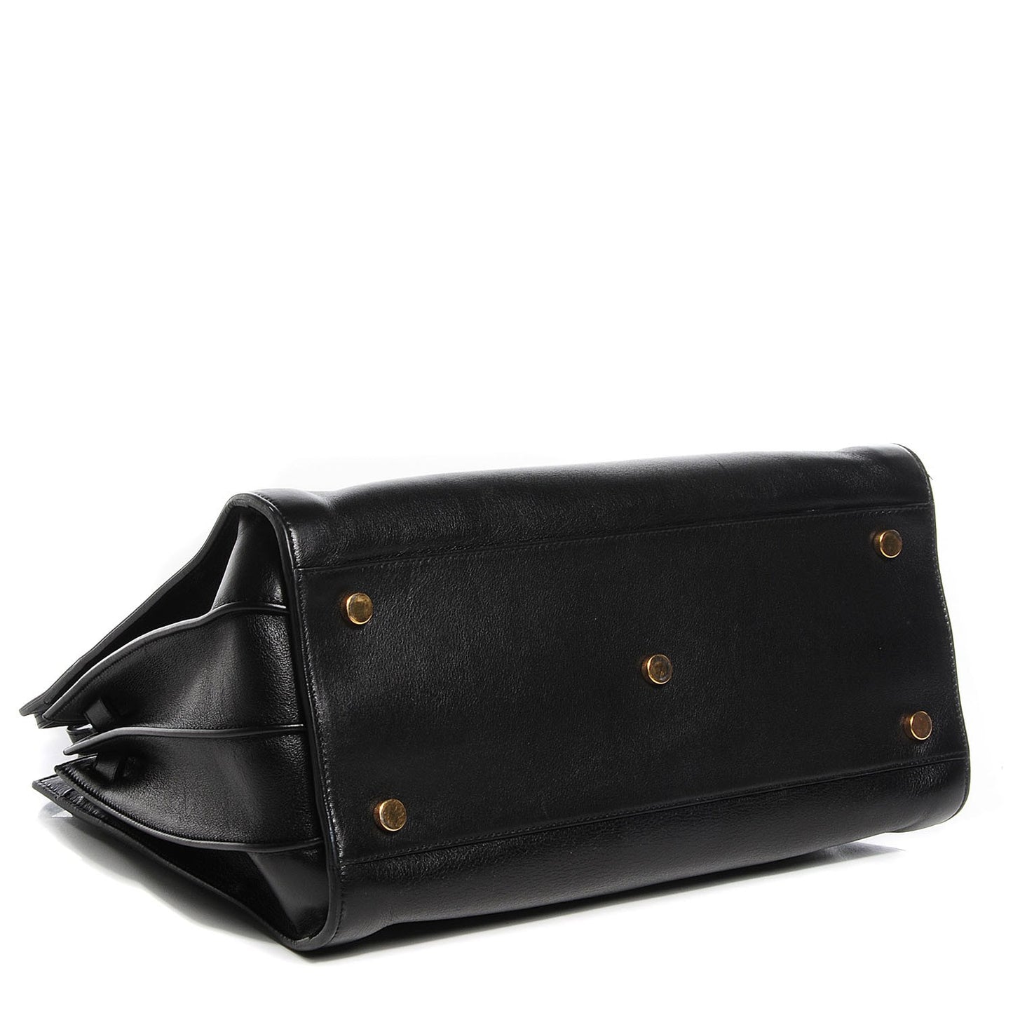 Calfskin Small Sac De Jour Black