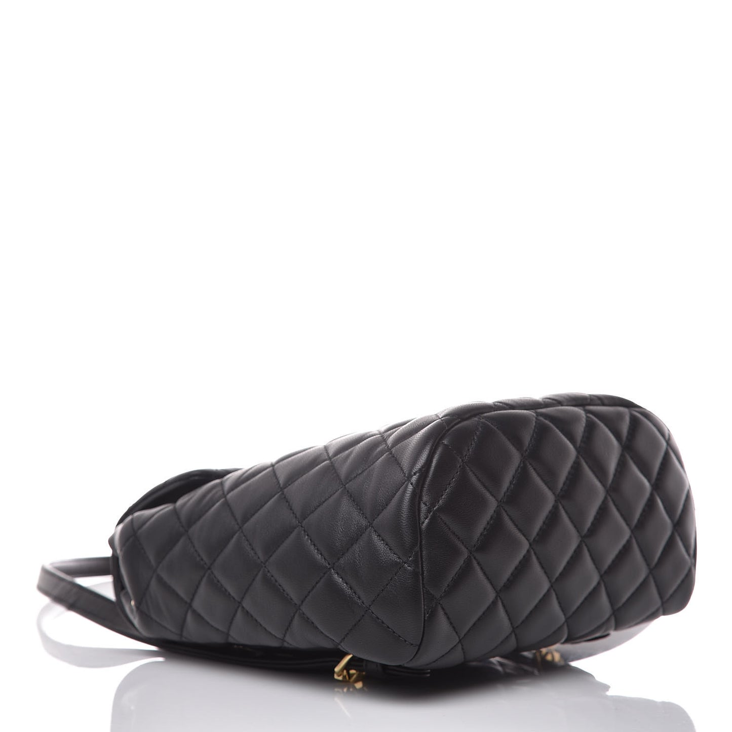 Lambskin Quilted Mini Urban Spirit Backpack Black