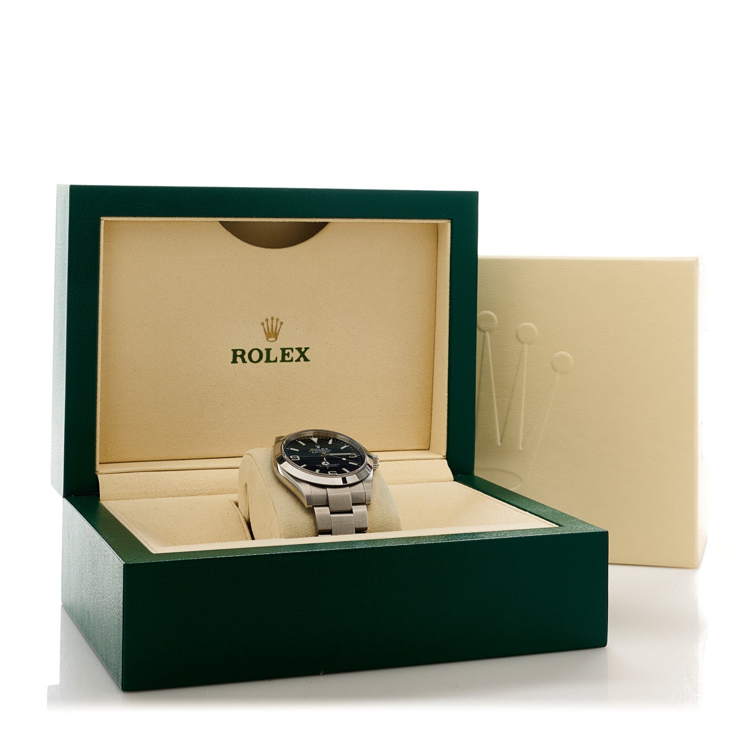 Rolex Stainless Steel 40mm Oyster Perpetual Explorer Watch Black 224270 2 of 5