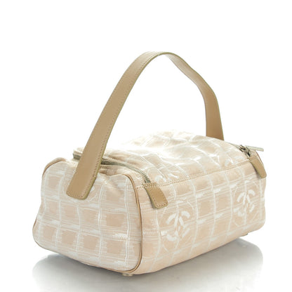 Chanel Nylon Travel Cosmetic Case Beige 3 of 7