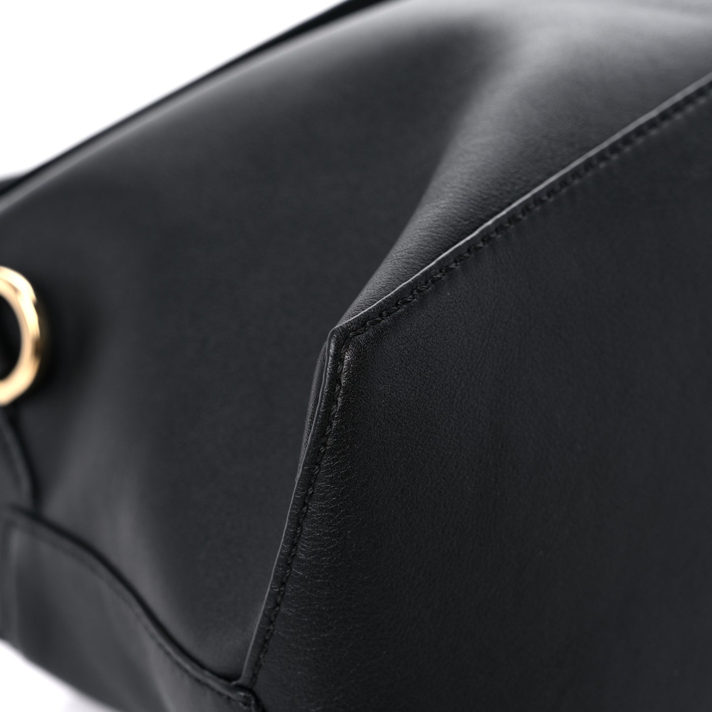 Calfskin Puzzle Hobo Black