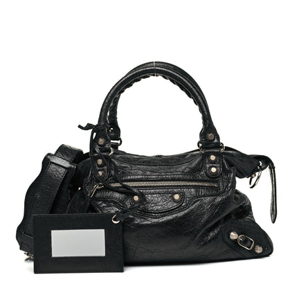 Balenciaga Agneau Giant 12 Silver Hardware Town Black 1 of 9