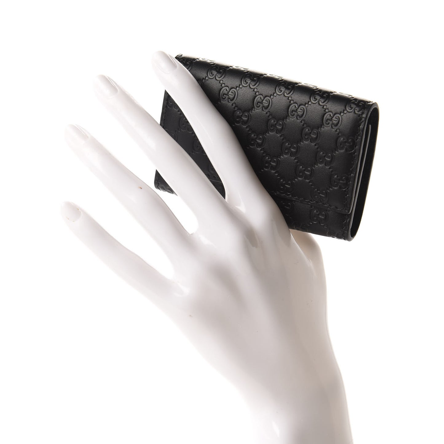 Microguccissima 6 Key Holder Case Black