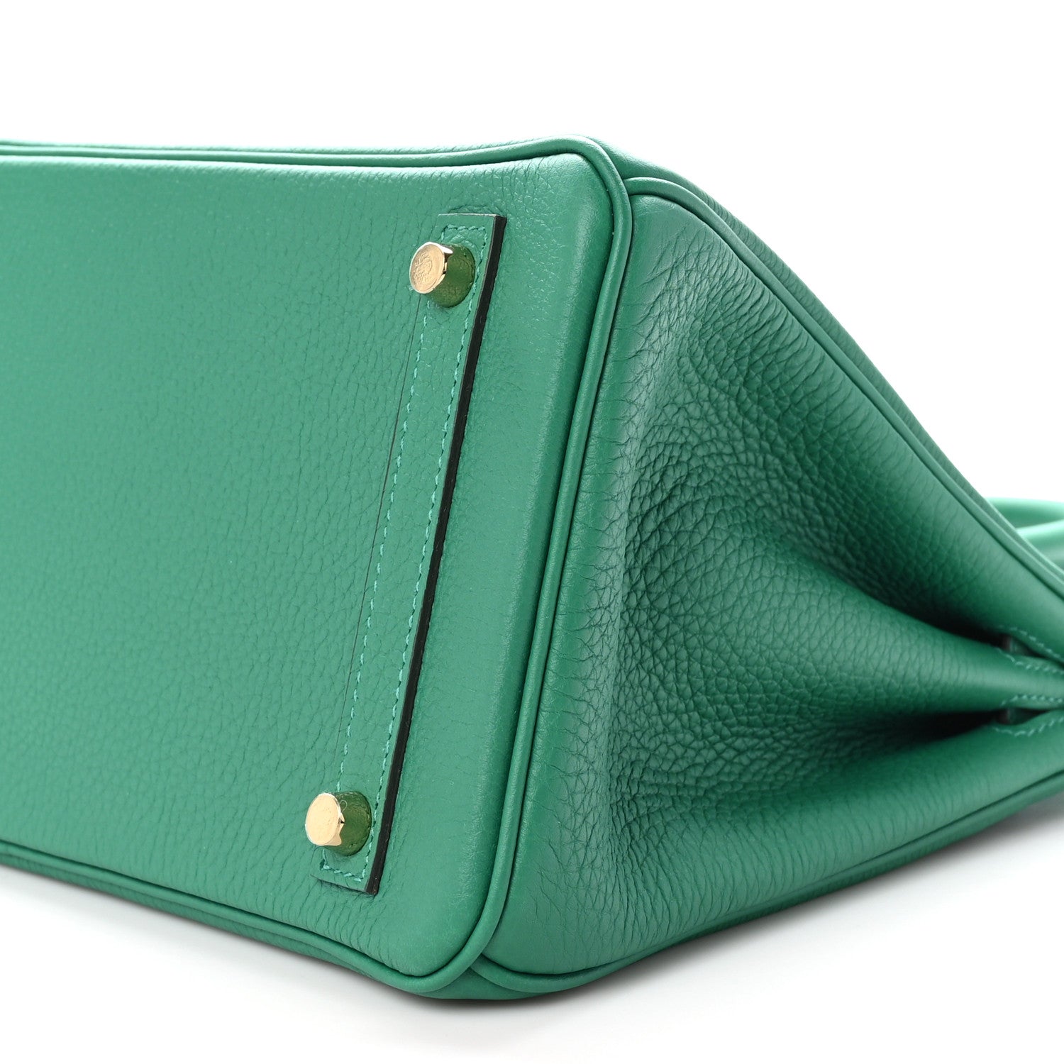 Hermes Togo Birkin 30 Vert Vertigo 9 of 10