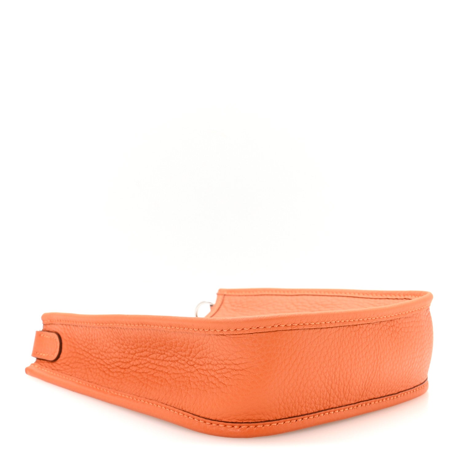 Hermes Taurillon Clemence Evelyne TPM Orange 4 of 11