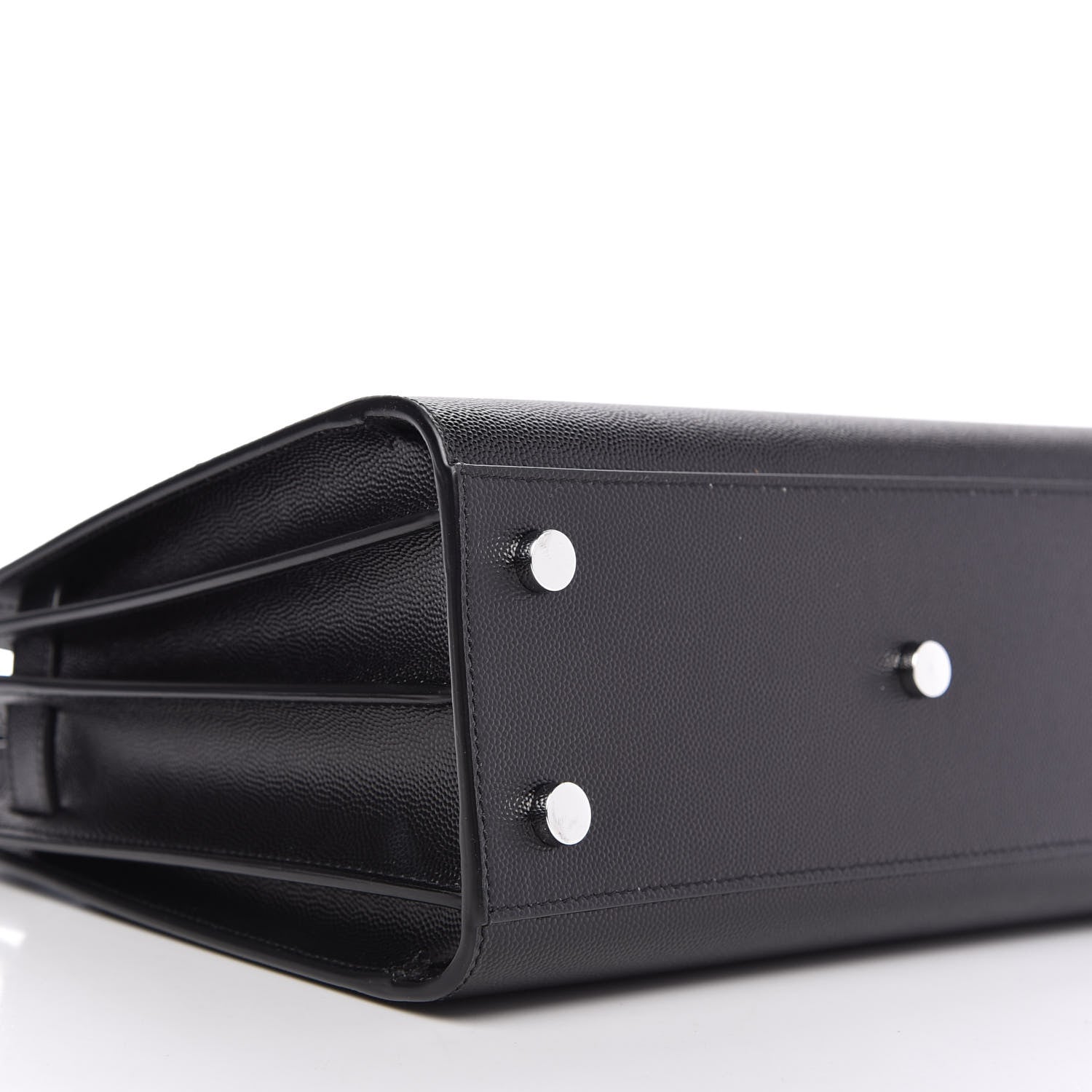 Saint Laurent Grained Calfskin Baby Sac De Jour Black 6 of 8