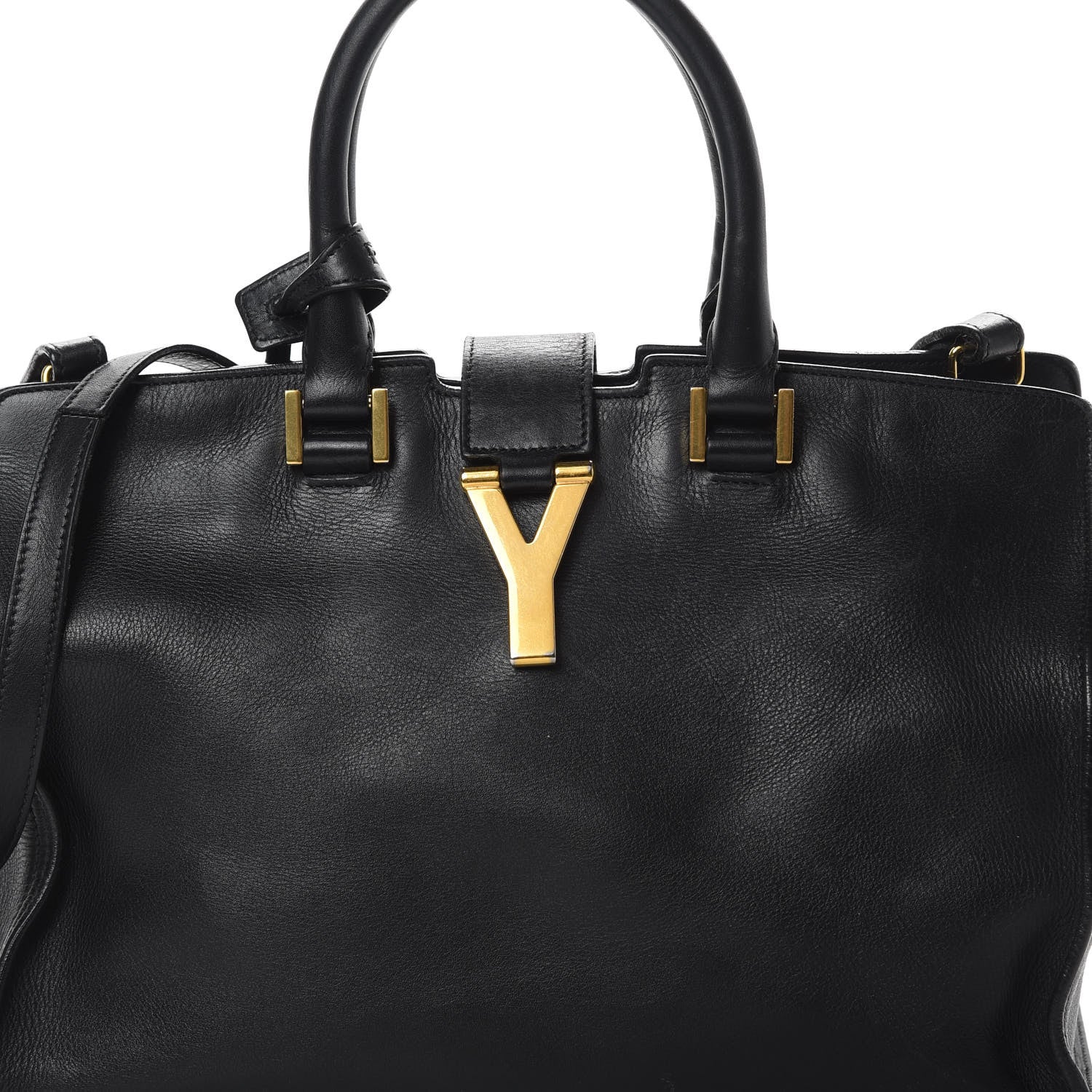 Saint Laurent Calfskin Small Classic Y Cabas Black 9 of 21