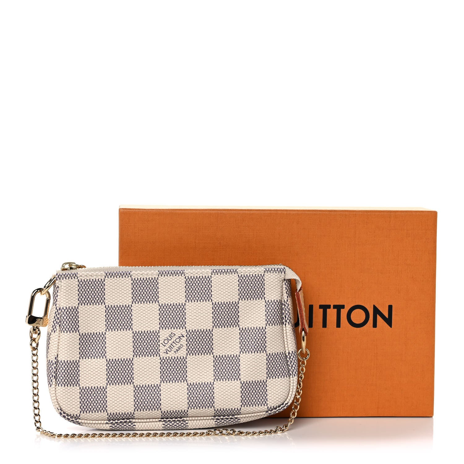 Louis Vuitton Damier Azur Mini Pochette Accessories 12 of 12