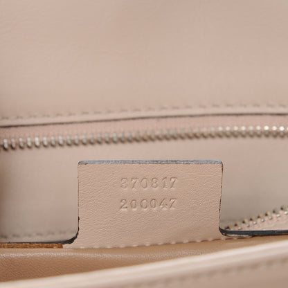 Gucci Calfskin Lady Bamboo Shoulder Bag Pink 7 of 8