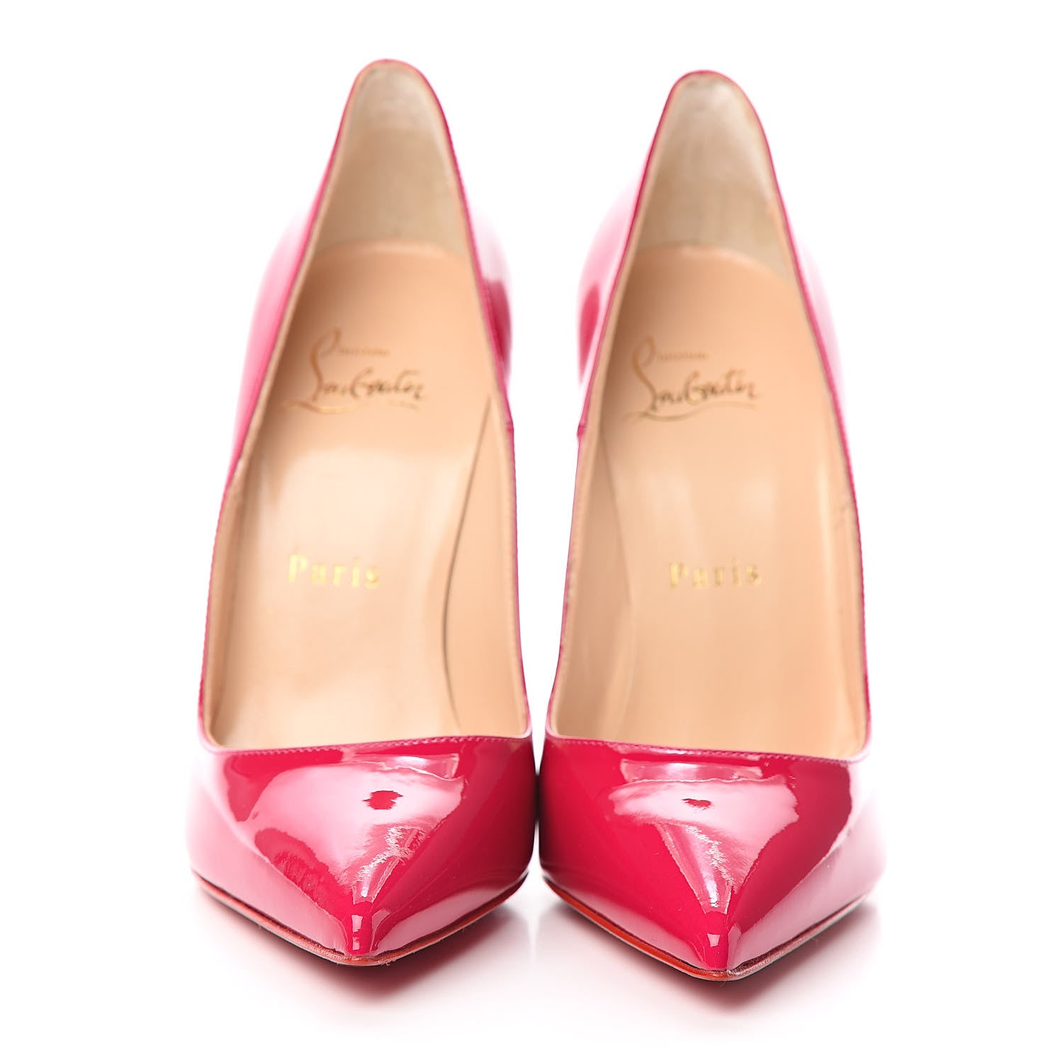 Christian Louboutin Patent So Kate 120 Pumps 36 Rosa 2 of 8