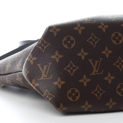 Louis Vuitton Monogram Flower Zipped Tote MM Black 8 of 9