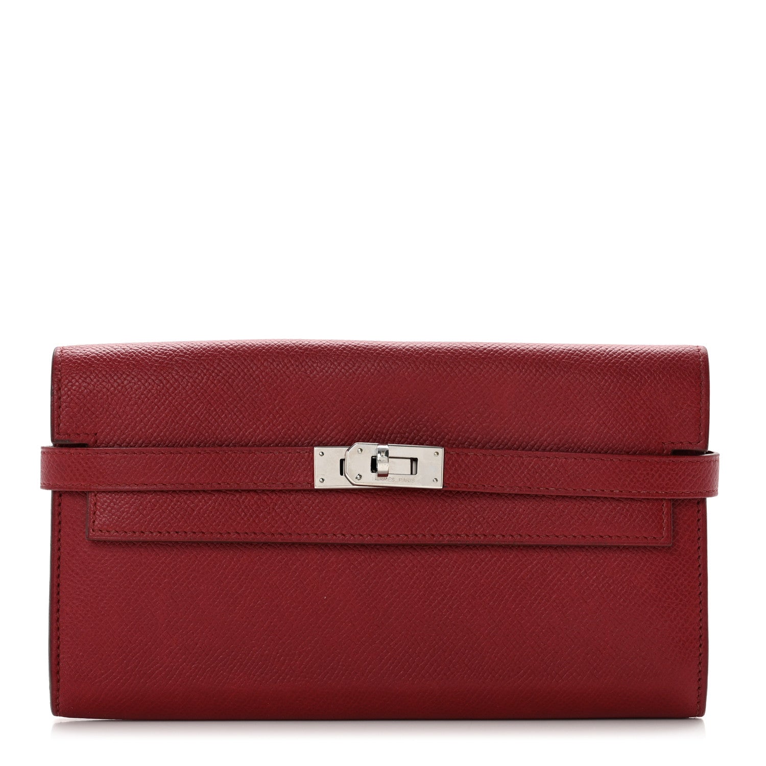 Hermes Epsom Kelly Longue Wallet Rubis 1 of 6