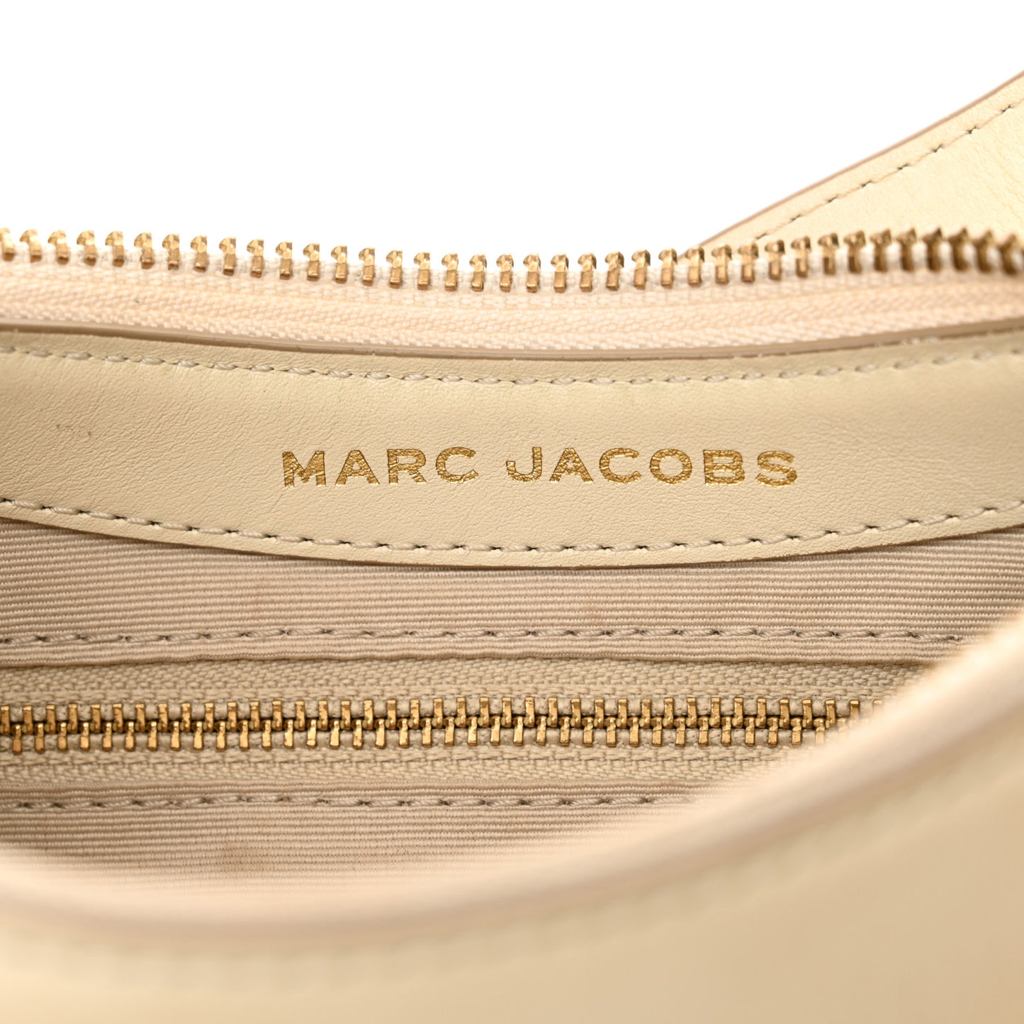 Calfskin The Curve Bag Cloud White