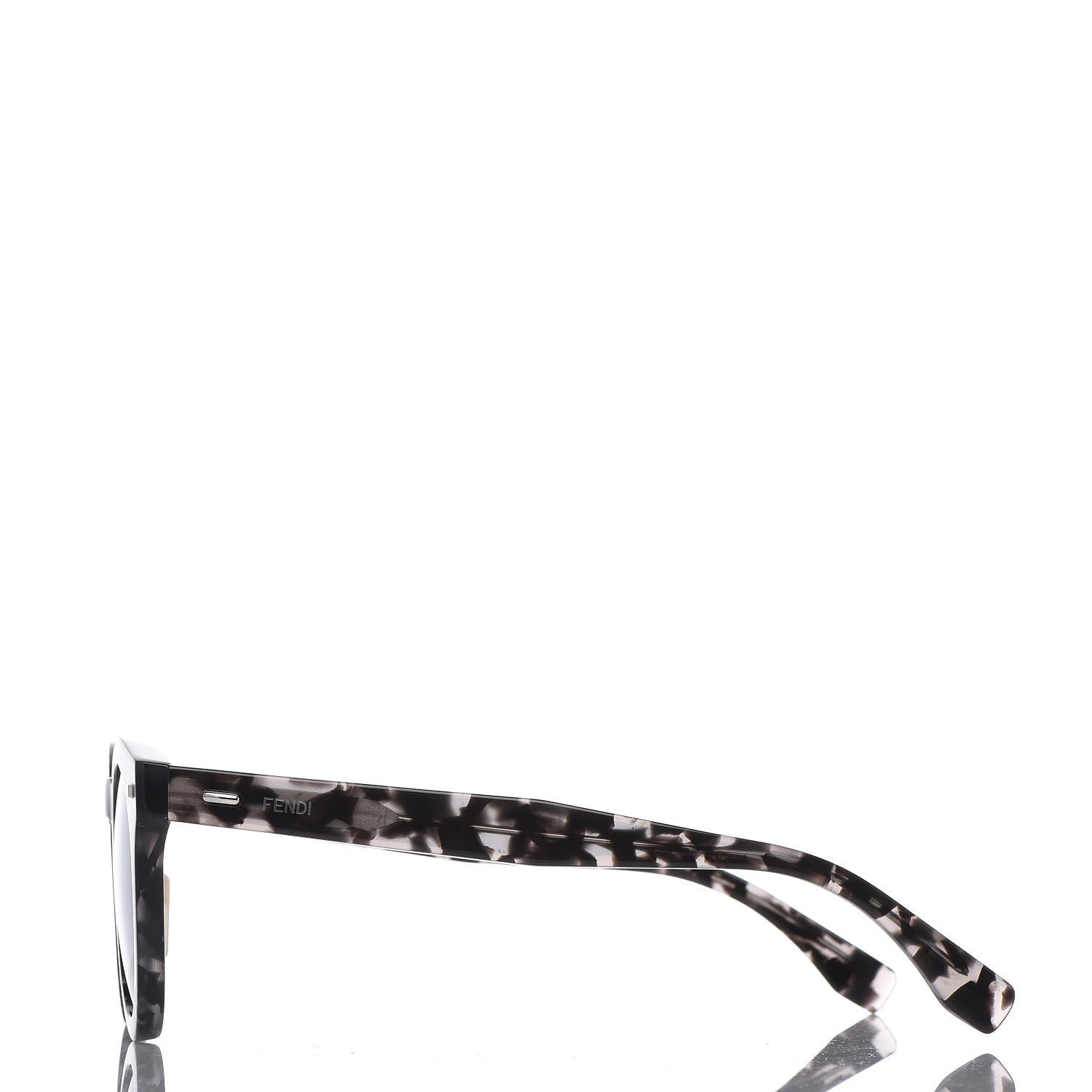 Fendi Round Sunglasses FF 0214/S Havana Black 3 of 8