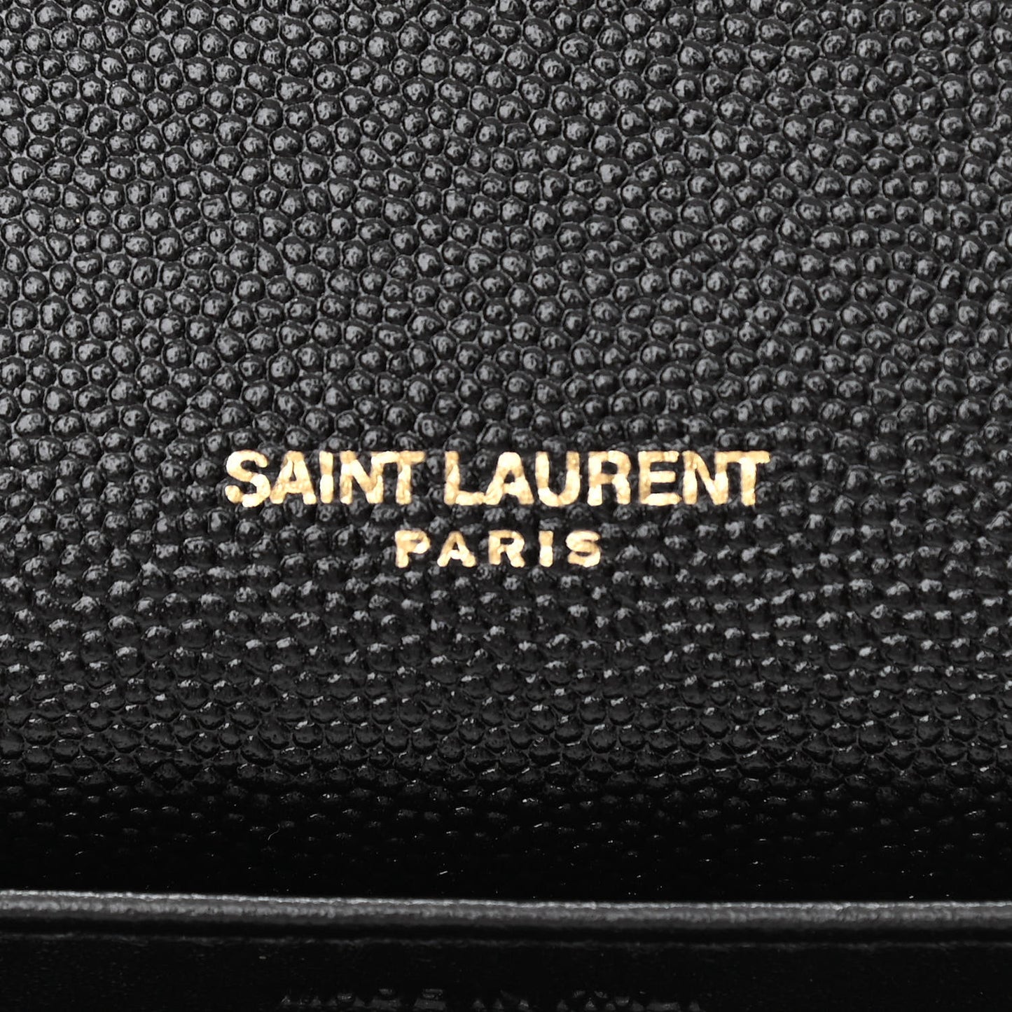 Grain De Poudre Uptown Chain Wallet Black