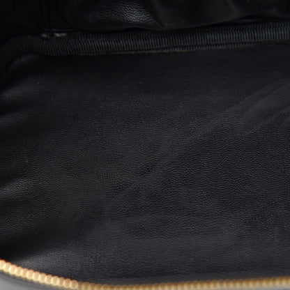 Chanel Calfskin Vanity Cosmetic Bag Black 14 of 20